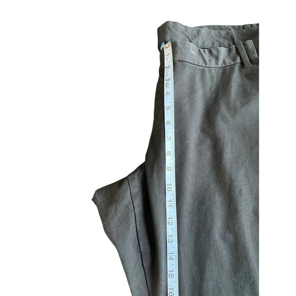 Old Navy Black Office Work Career Side Panel Maternity Pixie Flare Pants Size 20 - Picture 12 of 14